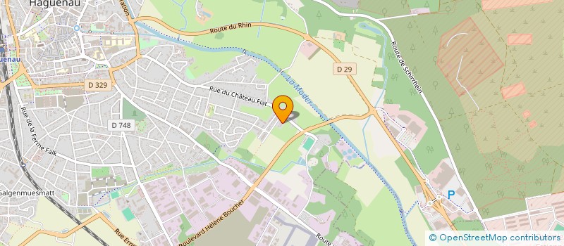 localisation de l'entreprise MONSIEUR EMANUEL RUBEN ZABRAUTEANU  HAGUENAU