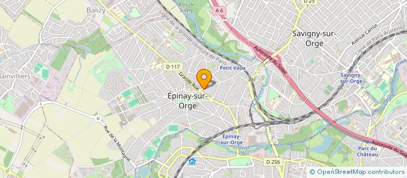 localisation de l'entreprise MONSIEUR EMANUEL RUSU à EPINAY-SUR-ORGE