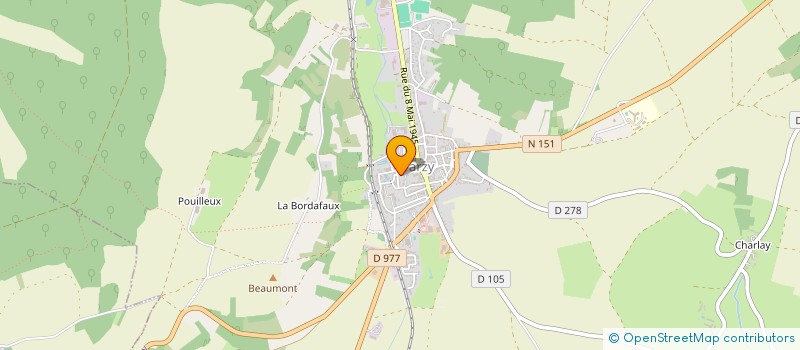 localisation de l'entreprise MONSIEUR EMANUEL SAUSSIER à VARZY