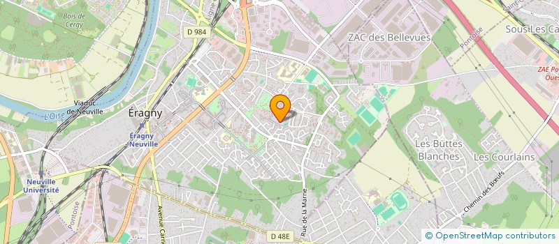 localisation de l'entreprise MONSIEUR EMANUEL TAVARES  ERAGNY