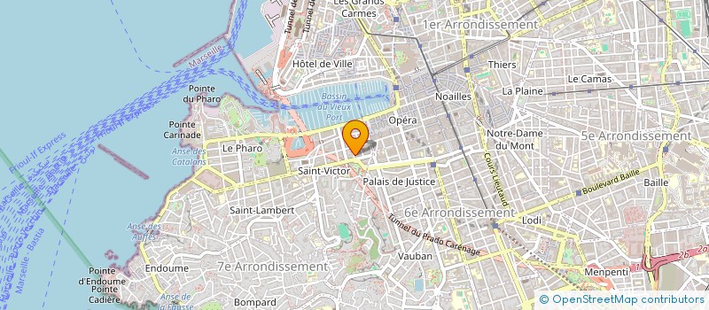 localisation de l'entreprise MONSIEUR EMANUELE IZZO à MARSEILLE