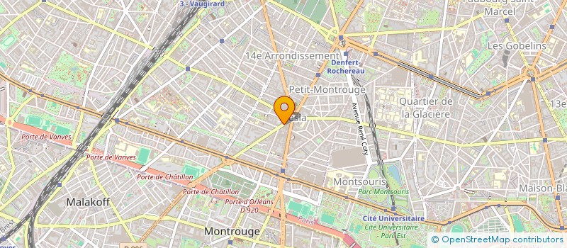 localisation de l'entreprise MONSIEUR EMANUELE MARZARI  PARIS