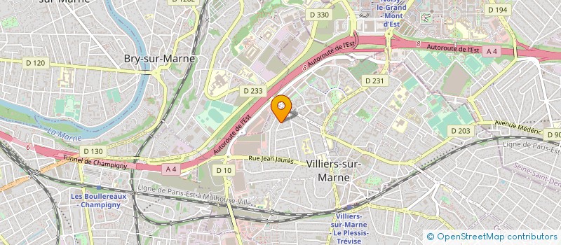 localisation de l'entreprise MONSIEUR EMANUELE PALUMBO  VILLIERS-SUR-MARNE