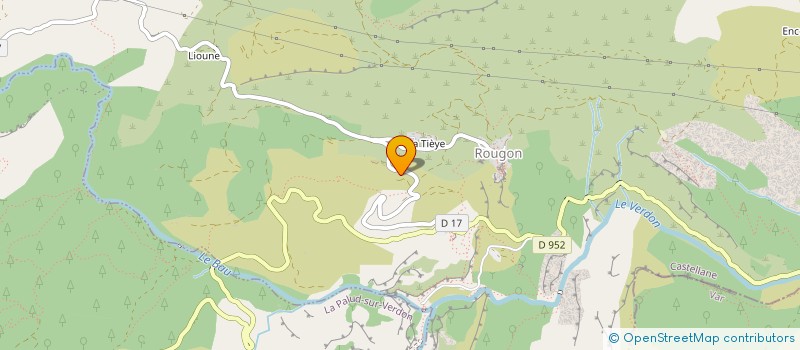 localisation de l'entreprise MONSIEUR EMANUELE POZZONI  ROUGON