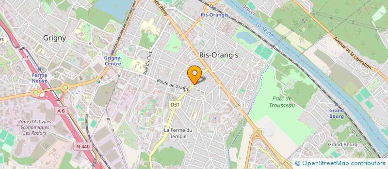 localisation de l'entreprise MONSIEUR EMBAREK GUETTAF à RIS-ORANGIS