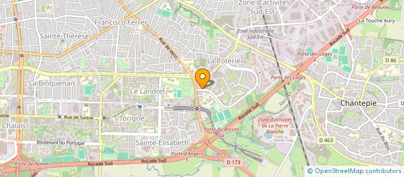 localisation de l'entreprise MONSIEUR EMBRA KOVACI  RENNES