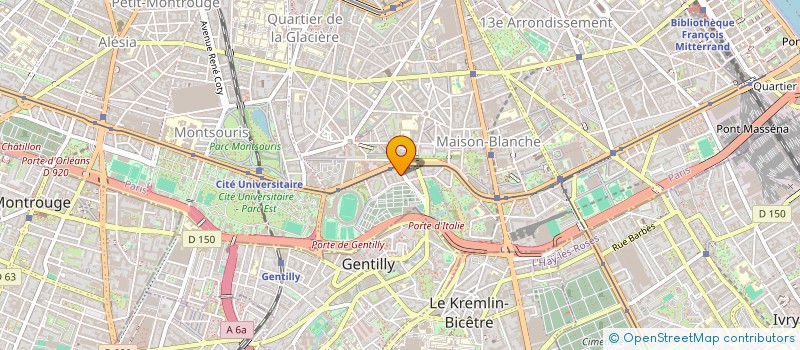 localisation de l'entreprise MONSIEUR EMDAD KHAN  PARIS