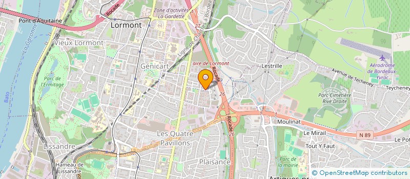 localisation de l'entreprise MONSIEUR EME URUM  LORMONT