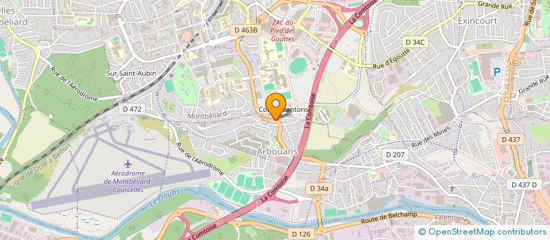 localisation de l'entreprise MONSIEUR EMEL BUCAN  ARBOUANS