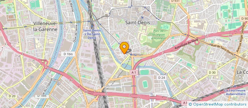 localisation de l'entreprise MONSIEUR EMELINE BOUIZEGARENE  SAINT-DENIS