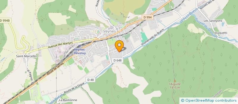 localisation de l'entreprise MONSIEUR EMEN M FOUKH  LARAGNE-MONTEGLIN