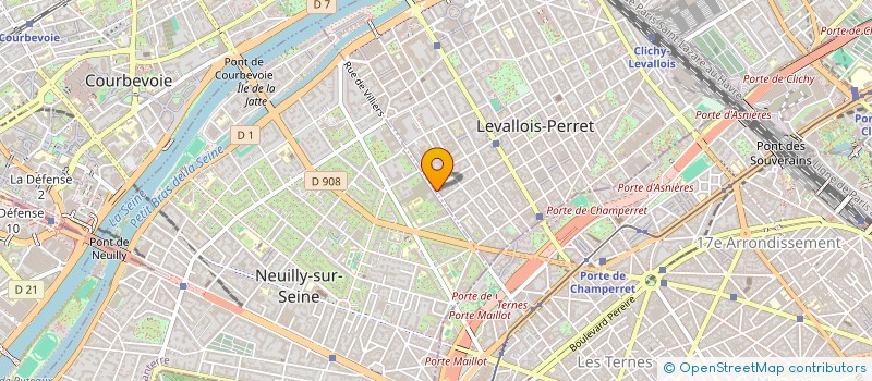 localisation de l'entreprise MONSIEUR EMERIC BAR à LEVALLOIS-PERRET