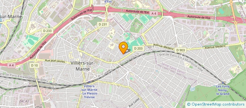 localisation de l'entreprise MONSIEUR EMERIC BERTIN à VILLIERS-SUR-MARNE