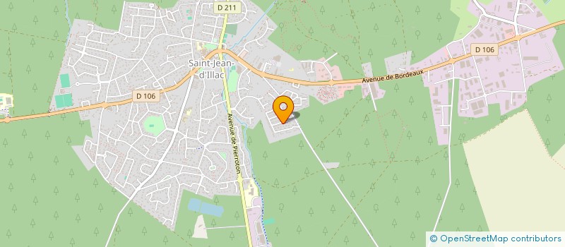 localisation de l'entreprise MONSIEUR EMERIC BLANC à SAINT-JEAN-D'ILLAC