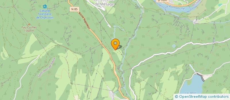 localisation de l'entreprise MONSIEUR EMERIC BRUN  SAINT-PIERRE-DE-MESAGE