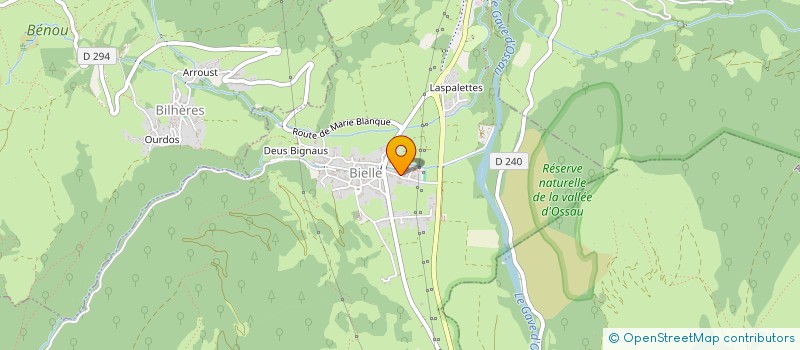 localisation de l'entreprise MONSIEUR EMERIC CARDINAUD  BIELLE