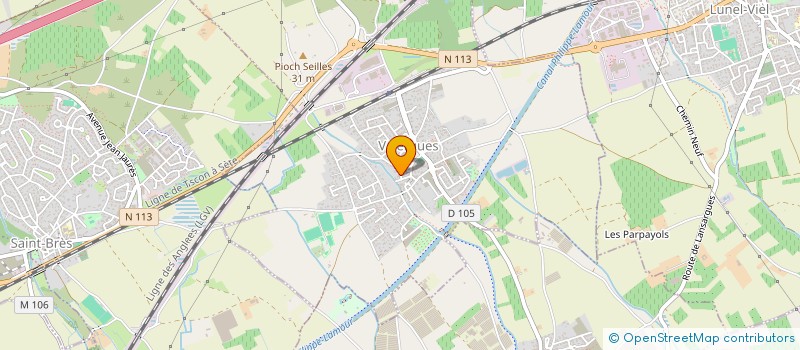 localisation de l'entreprise MONSIEUR EMERIC CATHELIN  VALERGUES