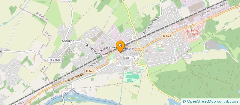 localisation de l'entreprise MONSIEUR EMERIC COLLOT  SAINT-VIT