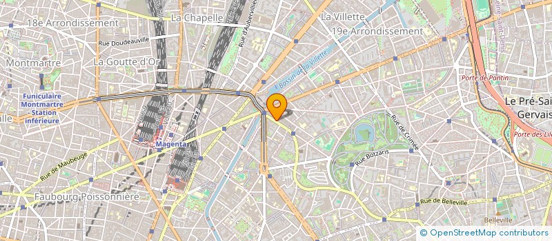 localisation de l'entreprise MONSIEUR EMERIC COMBEMOREL  PARIS