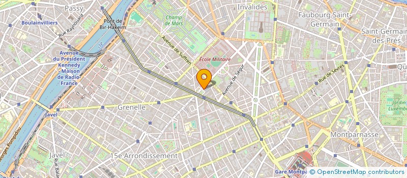 localisation de l'entreprise MONSIEUR EMERIC CONSTANS  PARIS