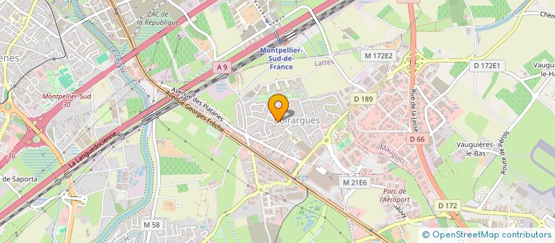 localisation de l'entreprise MONSIEUR EMERIC DAVILA à LATTES