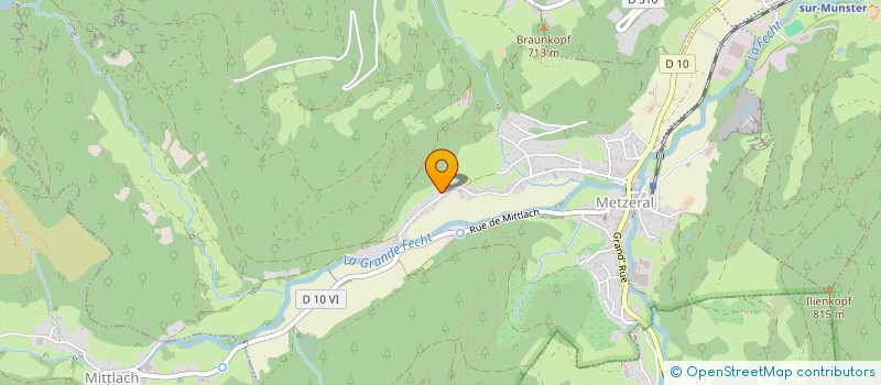 localisation de l'entreprise MONSIEUR EMERIC DECKER  METZERAL