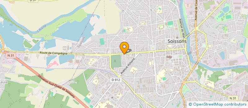 localisation de l'entreprise MONSIEUR EMERIC DEMOTTIE à SOISSONS