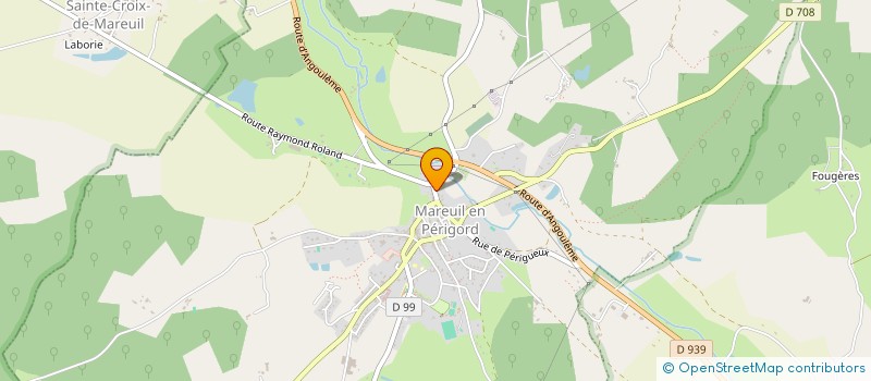 localisation de l'entreprise MONSIEUR EMERIC DEREIX DE LA PLANE  CHAMPAGNE-ET-FONTAINE