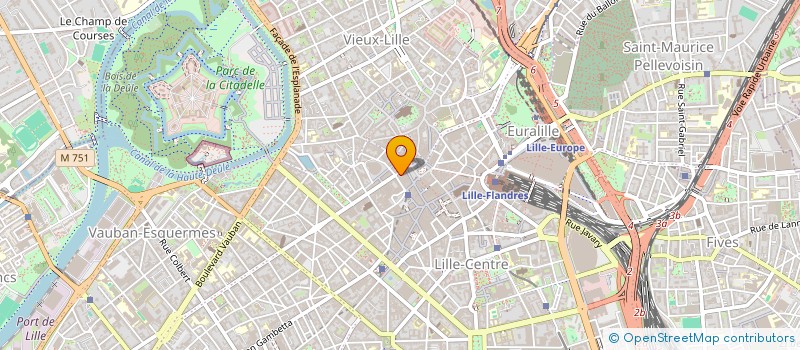 localisation de l'entreprise MONSIEUR EMERIC DROUIN  LILLE