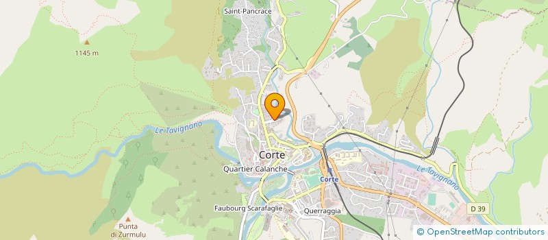 localisation de l'entreprise MONSIEUR EMERIC DURANT à CORTE