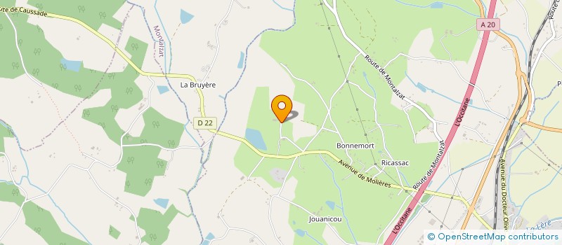 localisation de l'entreprise MONSIEUR EMERIC FAU  CAUSSADE