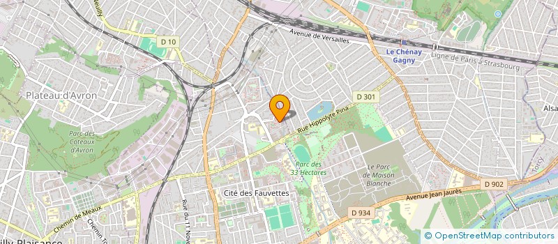 localisation de l'entreprise MONSIEUR EMERIC GALLEGO à NEUILLY-SUR-MARNE
