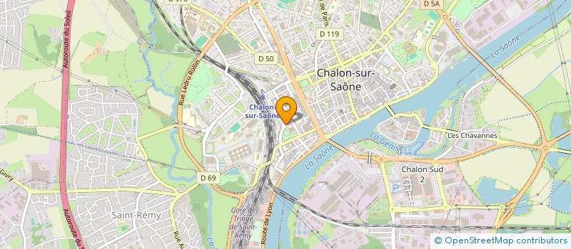 localisation de l'entreprise MONSIEUR EMERIC GUIRAUD à CHALON-SUR-SAONE
