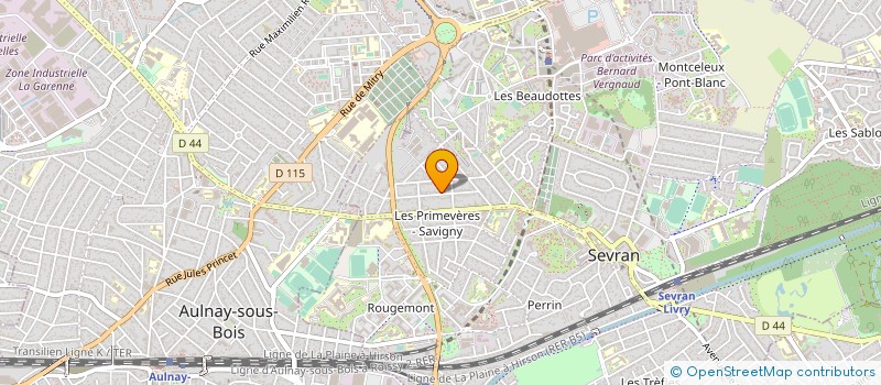 localisation de l'entreprise MONSIEUR EMERIC HOMO à SEVRAN