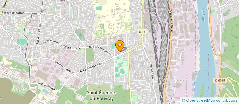 localisation de l'entreprise MONSIEUR EMERIC IVARAHINE  SAINT-ETIENNE-DU-ROUVRAY