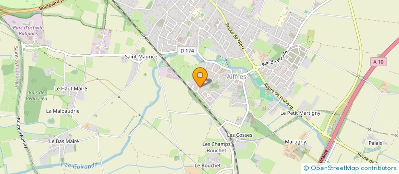 localisation de l'entreprise MONSIEUR EMERIC JOLY  AIFFRES