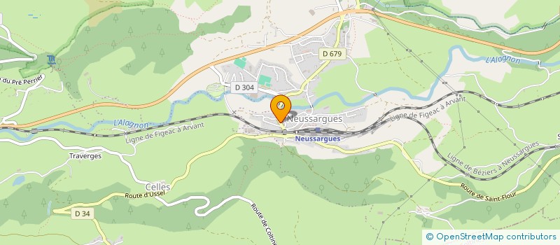 localisation de l'entreprise MONSIEUR EMERIC JOZWIAK à NEUSSARGUES EN PINATELLE