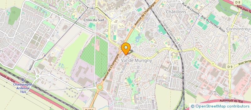 localisation de l'entreprise MONSIEUR EMERIC LAMBRECHT  REIMS