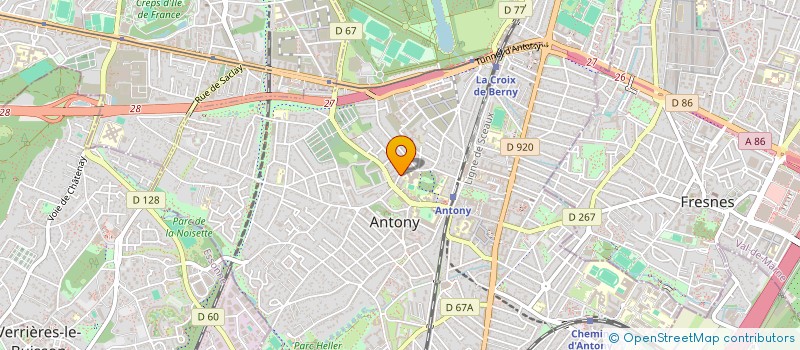 localisation de l'entreprise MONSIEUR EMERIC LASKAR à ANTONY