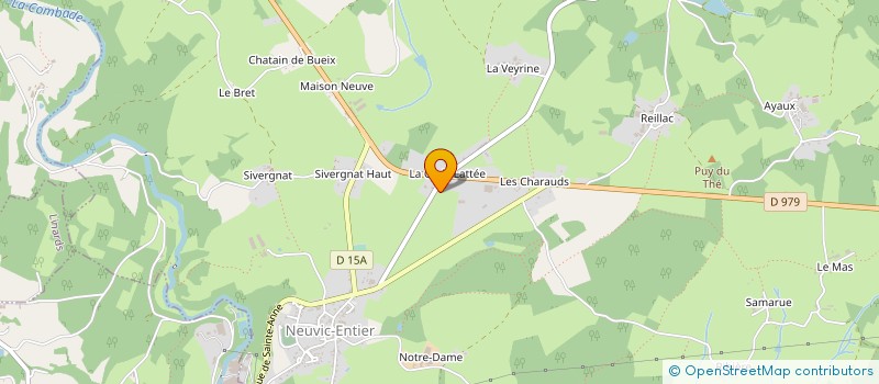 localisation de l'entreprise MONSIEUR EMERIC LOY  NEUVIC-ENTIER