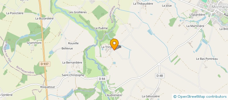 localisation de l'entreprise MONSIEUR EMERIC MANDIN  MONTREVERD