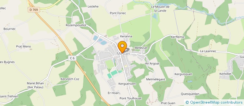 localisation de l'entreprise MONSIEUR EMERIC MARCO  PRIZIAC