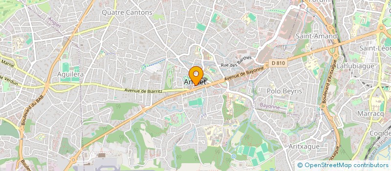 localisation de l'entreprise MONSIEUR EMERIC MARMORAT  ANGLET