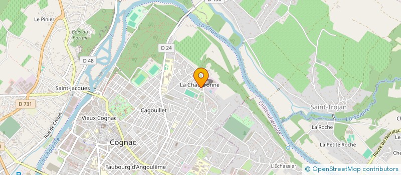 localisation de l'entreprise MONSIEUR EMERIC MARTIAL à GENSAC-LA-PALLUE