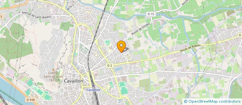 localisation de l'entreprise MONSIEUR EMERIC MATHIS  CAVAILLON