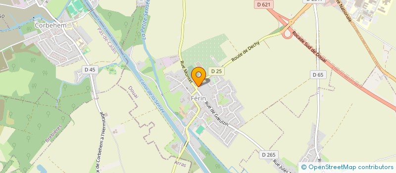 localisation de l'entreprise MONSIEUR EMERIC MONTEL  FERIN