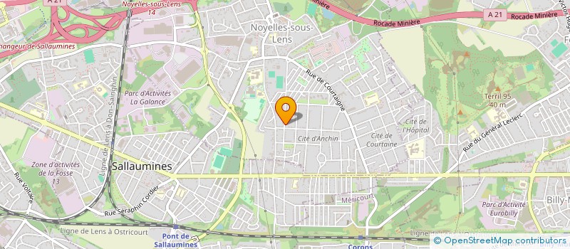 localisation de l'entreprise MONSIEUR EMERIC MOURAND  NOYELLES-SOUS-LENS