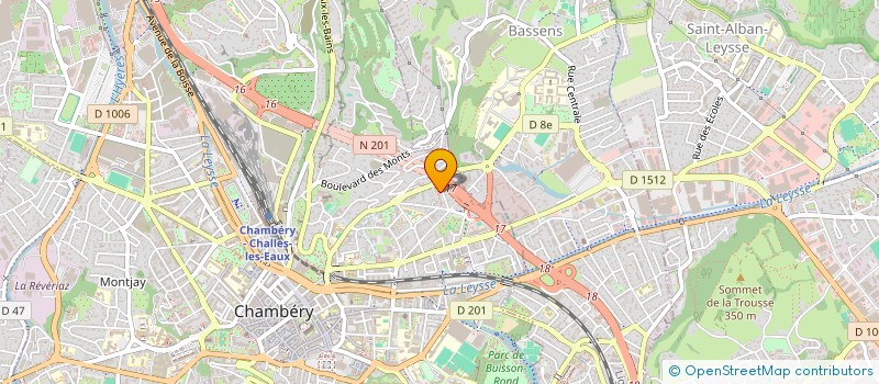 localisation de l'entreprise MONSIEUR EMERIC MOURIES  CHAMBERY