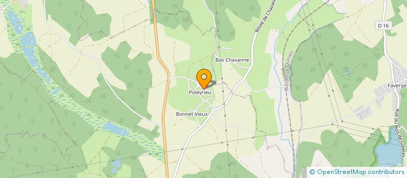 localisation de l'entreprise MONSIEUR EMERIC MOURRAT  ARANDON-PASSINS