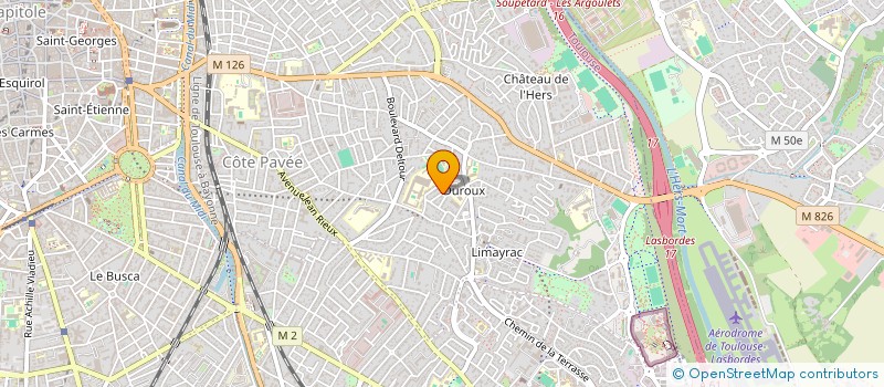 localisation de l'entreprise MONSIEUR EMERIC NOIROT-NERIN  TOULOUSE